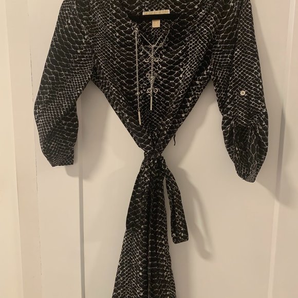 Michael Kors snakeskin print short dress - Picture 1 of 3